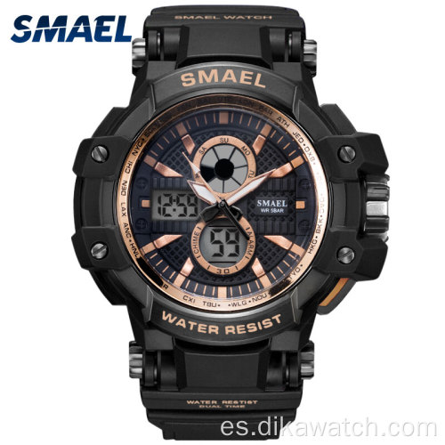 Reloj militar SMAEL Relojes digitales Reloj de pulsera deportivo para hombre